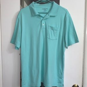 Light teal/turquoise polo
